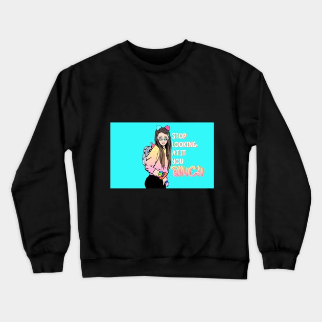 Jenna Marbles Crewneck Sweatshirt by miyku